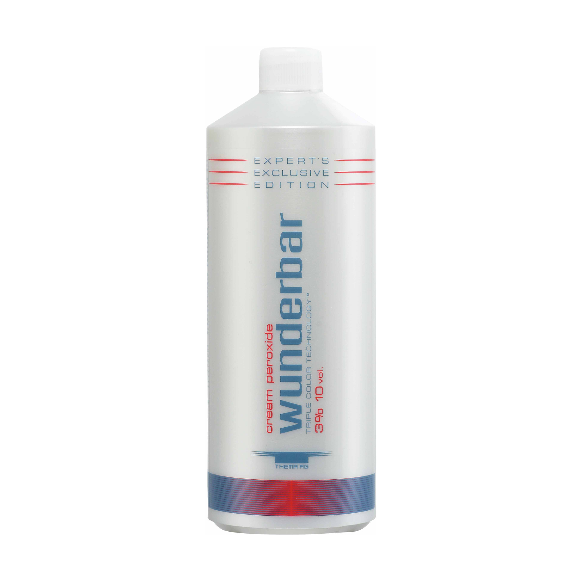 Уцінка! Крем-окислювач для волосся Wunderbar Cream Peroxide 10 Vol 3%, 1 л